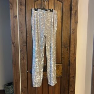 Sequin pants